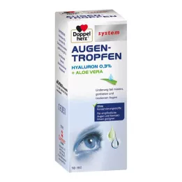DOPPELHERZ Kapi za oči Hyaluron 0,3% sustav, 10 ml