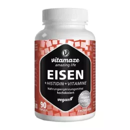 EISEN 20 mg+histidin+vitamini C/B9/B12 kapsule, 90 kom