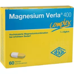 Magnesium Verla 400 capsules, 60 pcs