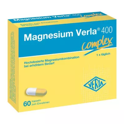 MAGNESIUM VERLA 400 kapsula, 60 kom MAGNESIUM VERLA 400 kapsula, 60 kom