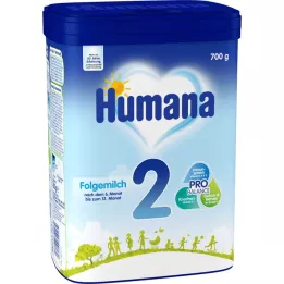 HUMANA naknadno mlijeko 2 u prahu, 700 g