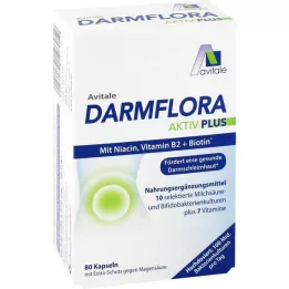 DARMFLORA Active Plus 100 milijardi bakterija + 7 vitamina, 80 kom
