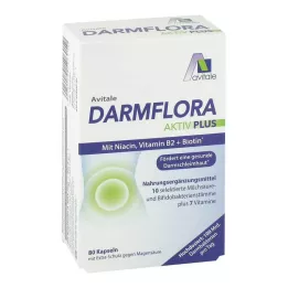 DARMFLORA Aktiv Plus 100 milijardi bakterija + 7 vitamina, 80 kom