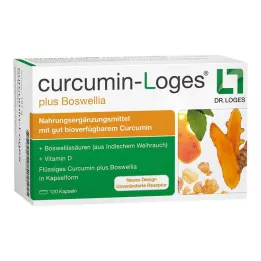CURCUMIN-LOGES plus Boswellia kapsule, 120 kom
