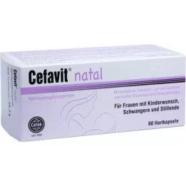 CEFAVIT Natalne tvrde kapsule, 60 ST