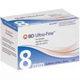 BD ULTRA-FINE Pen igle 8 mm 31 G 0,25 mm, 105 kom