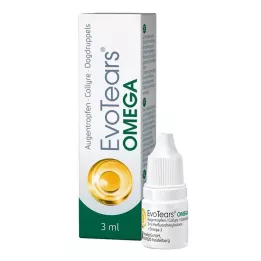 EVOTEARS Omega kapi za oči, 3 ml
