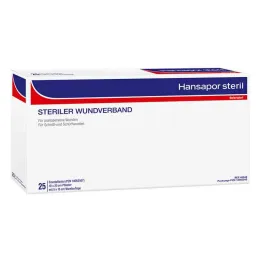 Hansapor sterilna obloga za rane 10x20 cm (25 komada)