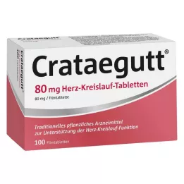 CRATAEGUTT 80 mg tablete za kardiovaskularne bolesti, 100 kom