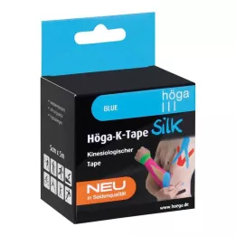 HÖGA-K-TAPE Svila 5 cmx5 m l.fr.plava kineziol.Traka, 1 kom