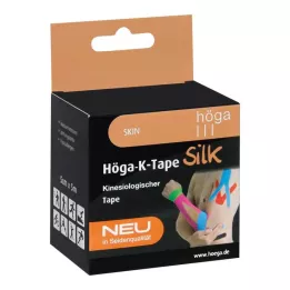 HÖGA-K-TAPE Svila 5 cmx5 m l.fr.skin kinesiol.Traka, 1 kom