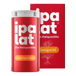 IPALAT Pastile za grlo med blage bez mentola bez šećera, 40 kom