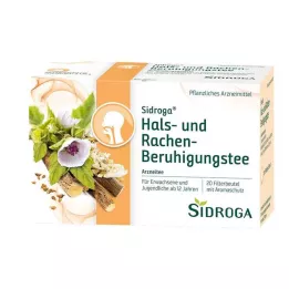 SIDROGA Filter vrećica čaja za umirenje grla i ždrijela, 20X1,75 g