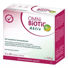OMNI BiOTiC aktivni prašak, 2X60 g