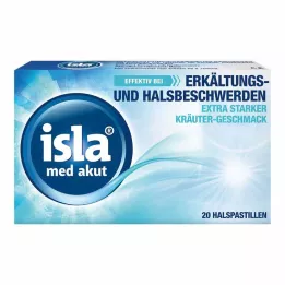 ISLA MED akutne pastile, 20 kom