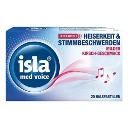 ISLA MED glasovne pastile, 20 kom