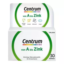 CENTRUM A-cink tablete, 30 kom
