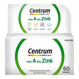 CENTRUM A-cink tablete, 60 kom