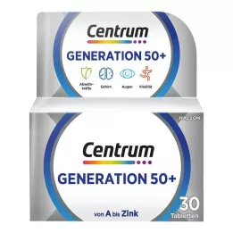 CENTRUM Generacija 50+ tablete, 30 kom