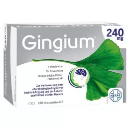 GINGIUM 240 mg filmom obložene tablete, 120 kom