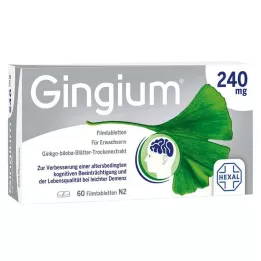 GINGIUM 240 mg filmom obložene tablete, 60 kom