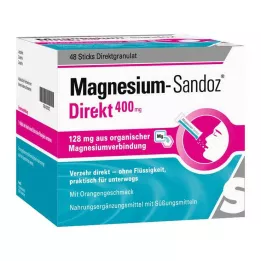 MAGNESIUM SANDOZ Direkt 400 mg štapići, 48 kom