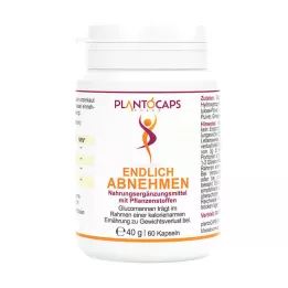 PLANTOCAPS Finally Lose Weight kapsule, 60 kom