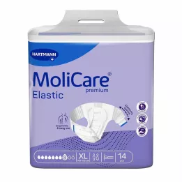 MOLICARE Premium elastična klizanja 8 kapi Gr.xl, 14 ST