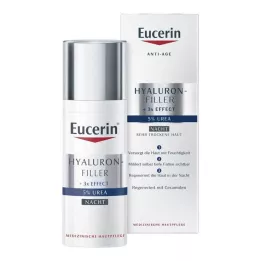 EUCERIN Anti-Age Hyaluron-Filler UREA noćna krema, 50 ml