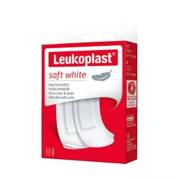 LEUKOPLAST nježno bijela Str.19x72mm 12St/38x72mm 8St, 20St