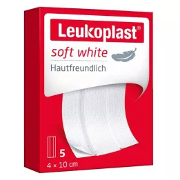 LEUKOPLAST meki bijeli gips 4x10 cm, 5 kom