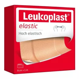 LEUKOPLAST Elastični flaster 8 cmx1 m, 1 kom