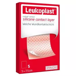LEUKOPLAST Cuticell kontakt steril 5x7.5 cm, 5 sati