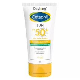 CETAPHIL Sun Daylong SPF 50+ sens.Gel-fluid za lice, 50 ml