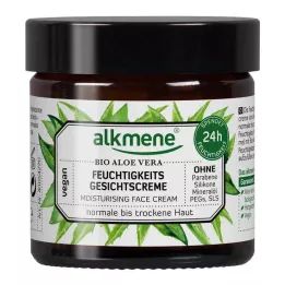 ALKMENE Hidratantna krema za lice organska aloe vera, 50 ml