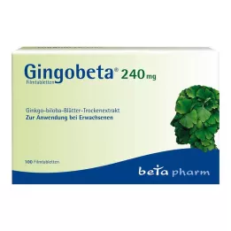 GINGOBETA 240 mg filmom obložene tablete, 100 kom