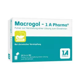 MACROGOL-1A Pharma Plv.z.Her.e.Lsg.z.Einnehmen, 10 kom