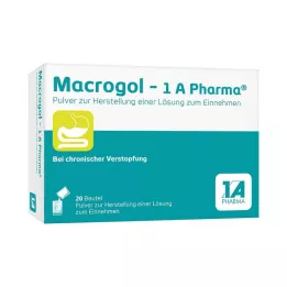 MACROGOL-1A Pharma Plv.z.Her.e.Lsg.z.Einnehmen, 20 kom