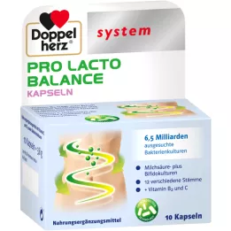 DOPPELHERZ Pro Lacto Balance system kapsule, 10 kom