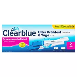 CLEARBLUE Test za rano otkrivanje trudnoće, 2 kom