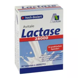 LACTASE 28.000 FCC tableta u dozatoru, 80 kom