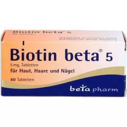 BIOTIN BETA 5 tableta, 60 kom