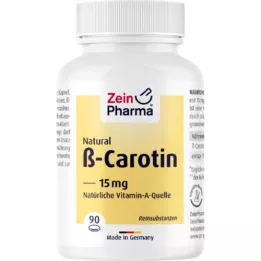 BETA CAROTIN NATURAL 15 mg Zeinpharma meke kapsule, 90 ST