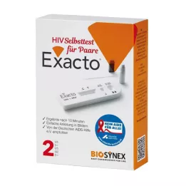 EXACTO HIV Samotestiranje za parove, 1 kom