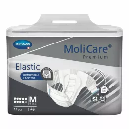 MOLICARE Premium elastična klizanja 10 kapi Gr.m, 14 ST