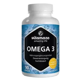 OMEGA-3 1000 mg EPA 400/DHA 300 visokodoznih kaps., 90 kom