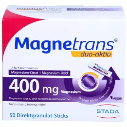MAGNETRANS duo-active 400 mg stickovi, 50 kom