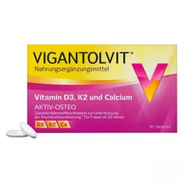VIGANTOLVIT Vitamin D3 K2 Kalcij filmom obložene tablete, 30 kom