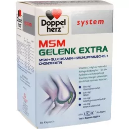 DOPPELHERZ MSM Zajedničke kapsule za dodatni sustav, 60 ST