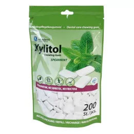 MIRADENT Guma za žvakanje Xylitol Spearmint Ref., 200 kom